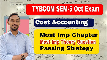 TYBCOM SEM-5  CA Most Imp Question & Chapter || Moster Passing Strategy || Atul Sir