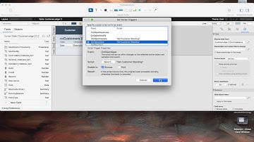 Problem: Script Trigger to Set different field not working.