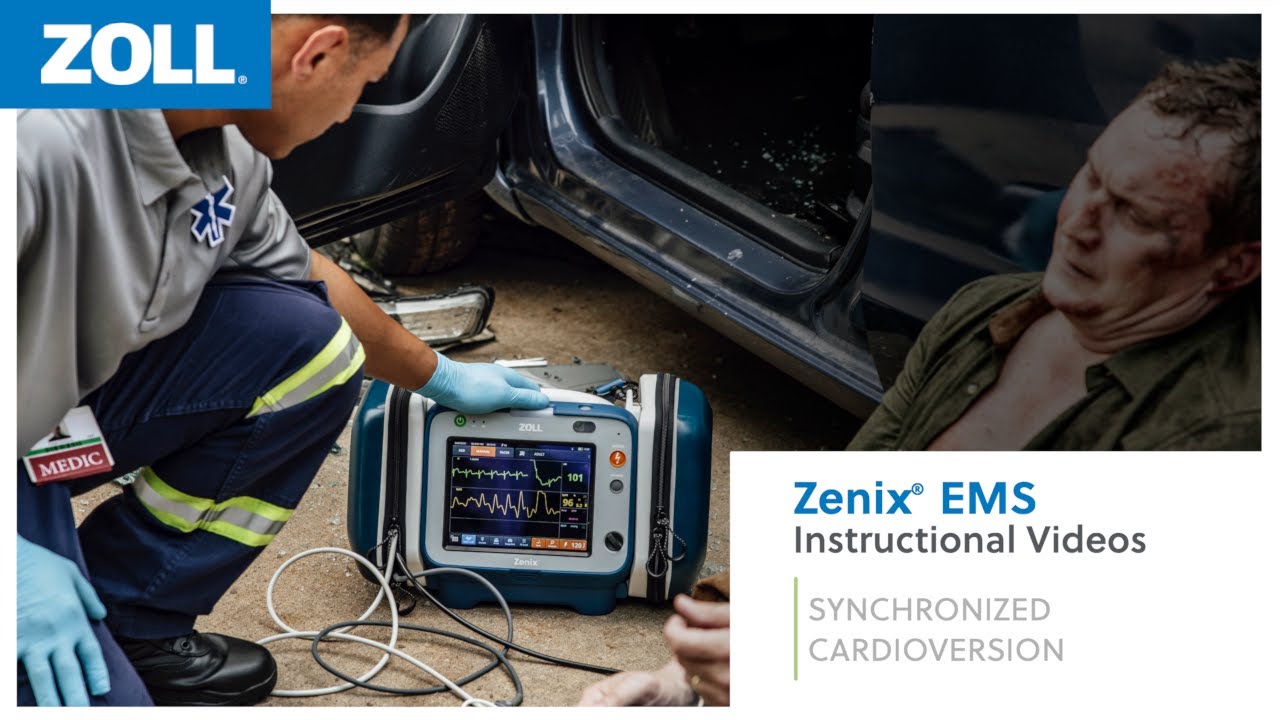 Zenix® EMS Instructional Video Synchronized Cardioversion - YouTube