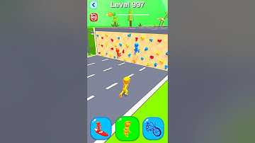 Shape-shifting Funny Race Gameplay new hyper casual games #shapeshifting #gameplay #shorts