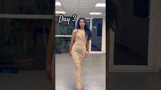 Day 3 challenge 👀 #swarnikakhushi #fashion #walk #model #viral