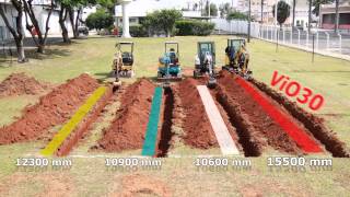 YANMAR Teste Comparativo (SV08/ViO17/ViO30)