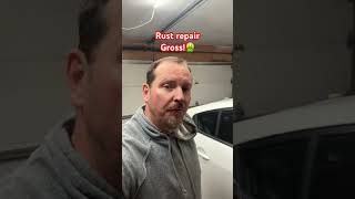 Rust repair on the weekend? No fun, full video coming soon!