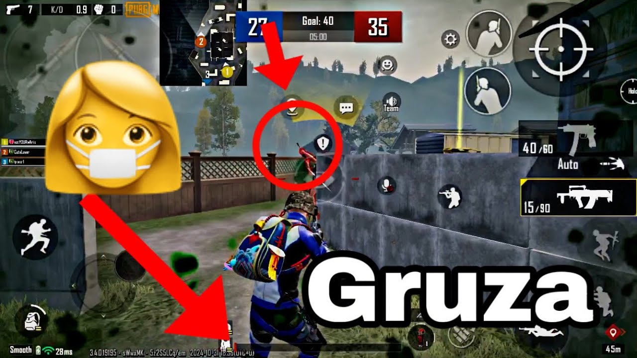 Gruza Pubg Mobile gameplay TDM || I'm Pubg boot