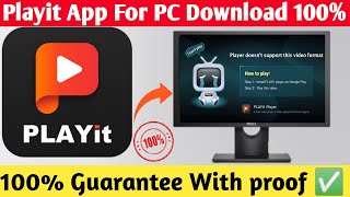 How To Fix "Playit App Install For PC Fix Problem || Playit Download Pc (Window,10,8,7) I Can't Play screenshot 5