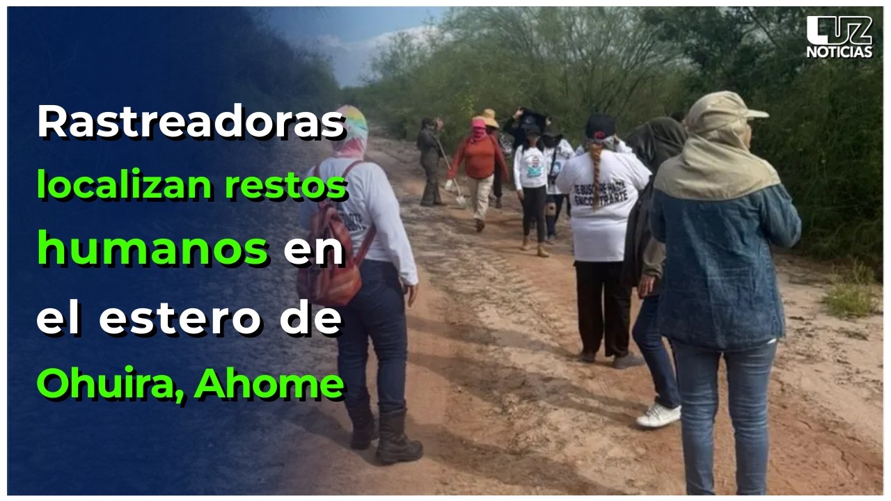 En el de la Mujer, rastreadoras localizan restos humanos en el estero de Ohuira, Ahome
