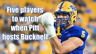 Five players to watch when Pitt hosts Bucknell | The Morning Pitt: 9/24/2026