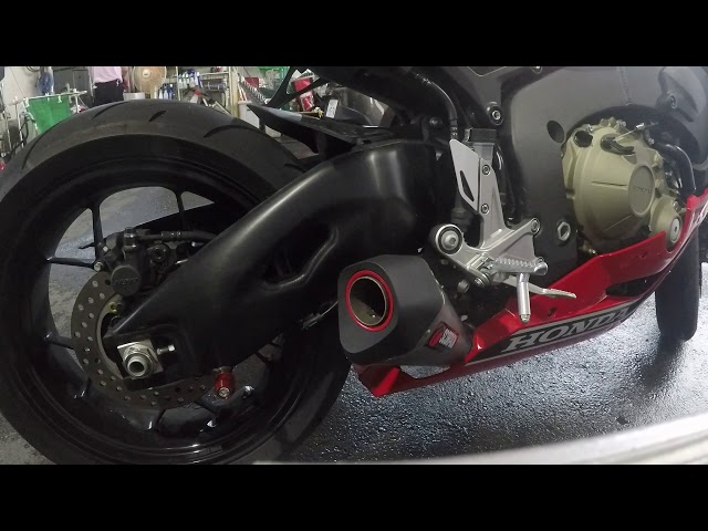 CBR1000RR 2017(SC77) Scorpion Serket Taper Slip-on Exhaust (w/o db