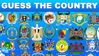 Guess All Countries In Africa By Coat Of Arms (National Emblem) - Quiz Guess The Country