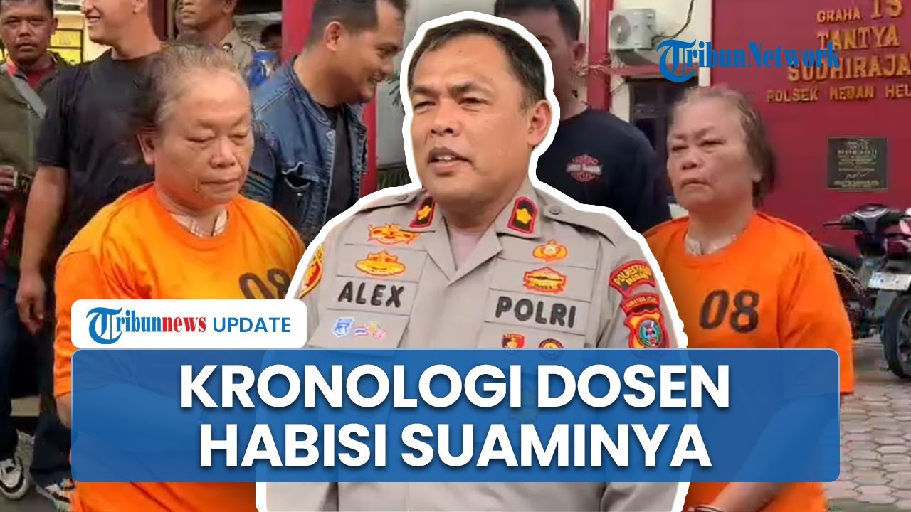Kronologi Pembunuhan Suami di Medan oleh Bu Dosen, Keluarga Curiga Kondisi Jenazah Korban Penuh Luka