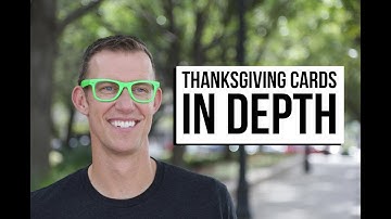 Thanksgiving Cards In Depth - Learn To Stand Out! | Finding Equalman Show