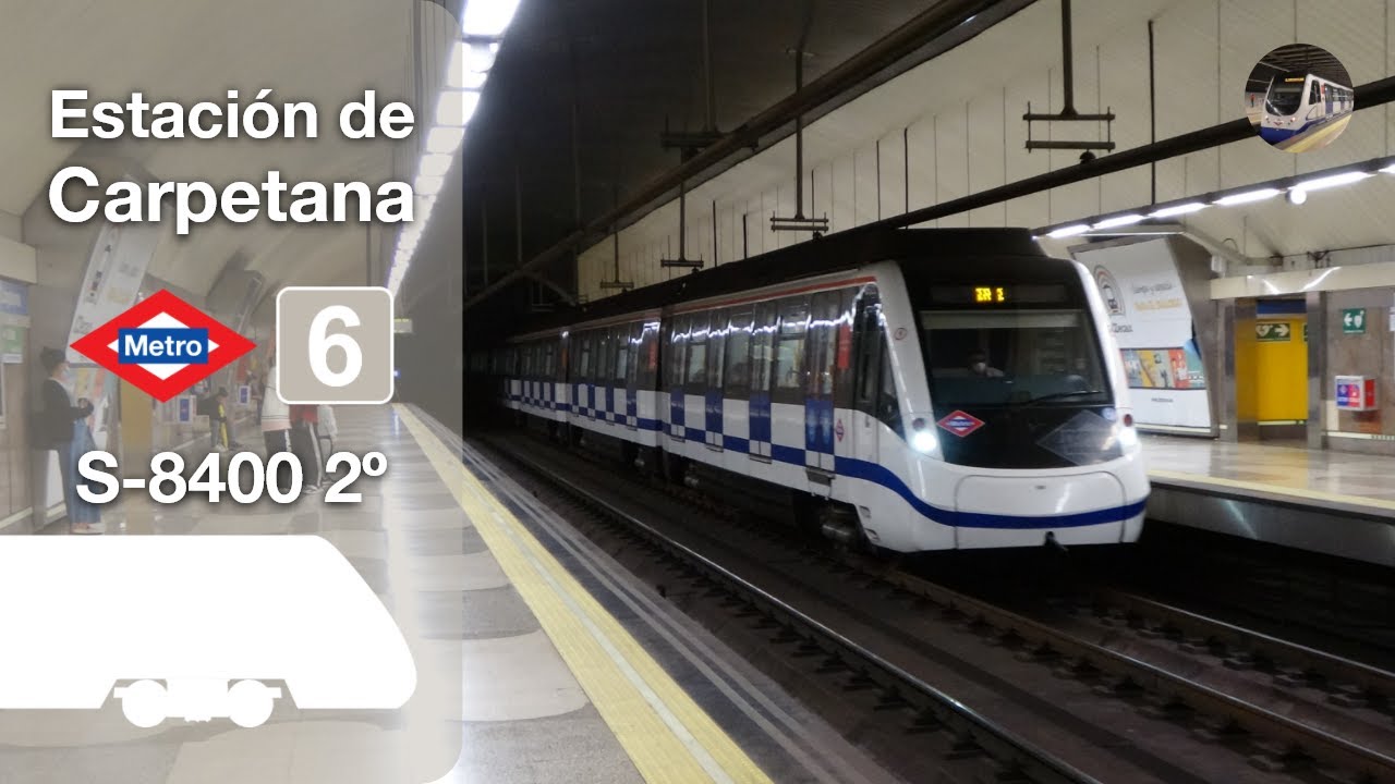 Circulaciones por la estación de Carpetana | Metro de Madrid L6