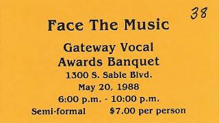Gateway High School - Vocal Awards Banquet (5/20/88)