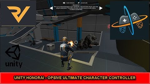 UNITY HonorAI and OPSIVE Ultimate Character Controller setup