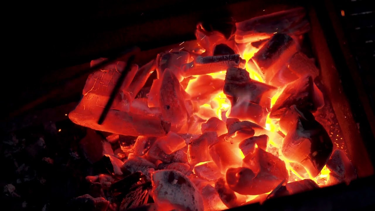 Coal Fire Burning RELAXATION Visual & Audio! (April 2023) (Updated)