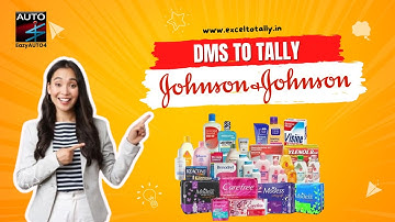Johnson & Johnson DMS to TallyPrime | EazyAUTO4 Excel to Tally ERP9