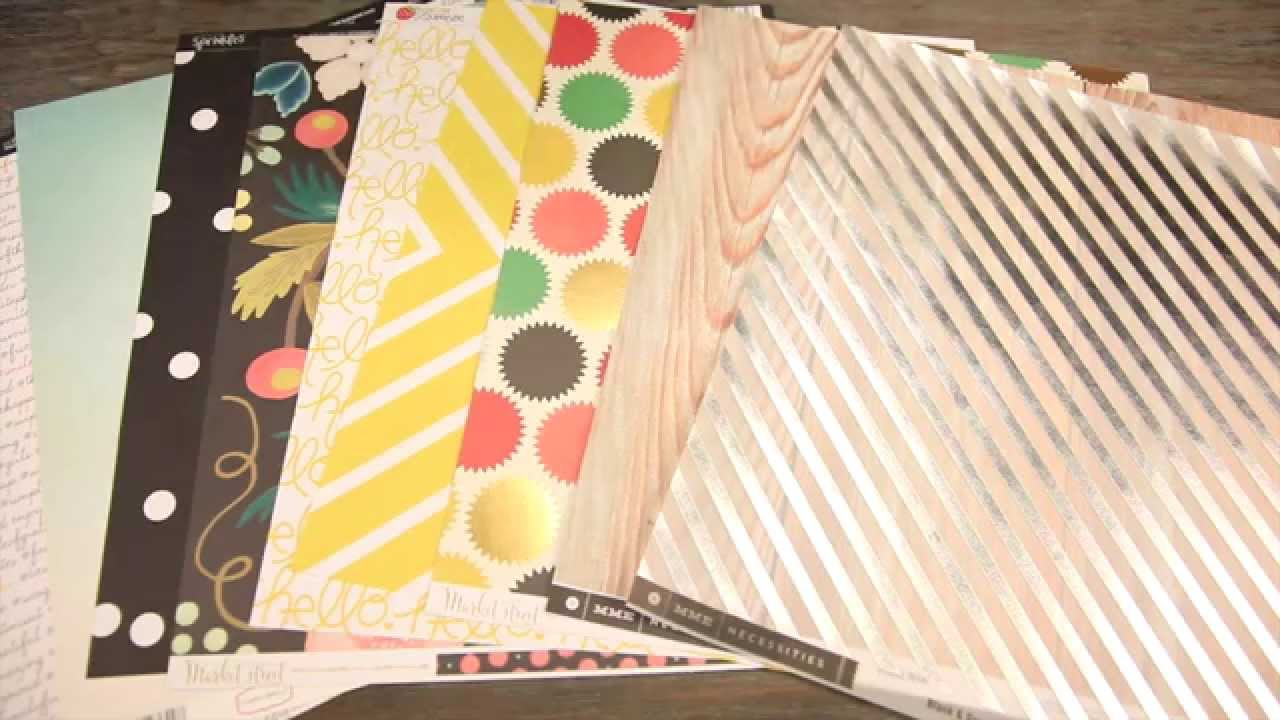 Scrapbook.com August Kit club - Together is my Favorite Place paper mache