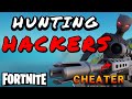 Hunting Hackers and Exposing Cheaters in Fortnite (zero build solos) Aimbot Wall hacks VICTORY CUP