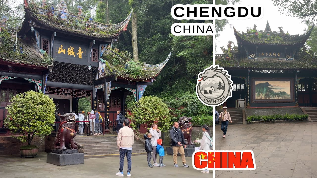 Индивидуальная экскурсия с гидом на гору Цинчэн: короткий путь к подножию горного входа.