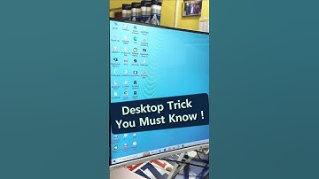 😎Desktop Icon Size | Change Icon Size | Customize Icon Size #shorts #computer #ytshorts #ytviral