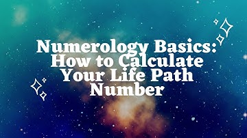 Numerology Basics: How to Calculate Your Life Path Number