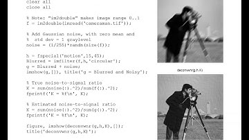 EENG 510 - Lecture 22-2 Deconvolution