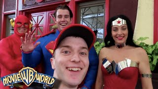 Meeting The Justice League At Movie World