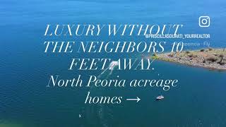 Peoria Arizona homes with ACREAGE, RV ACCESS & PRIVATE POOL 😍