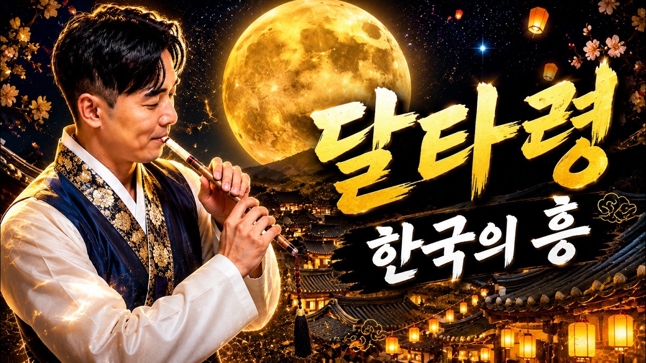 달타령 🌕 한국 전통 민요를 피리로 연주했습니다 - YouTube