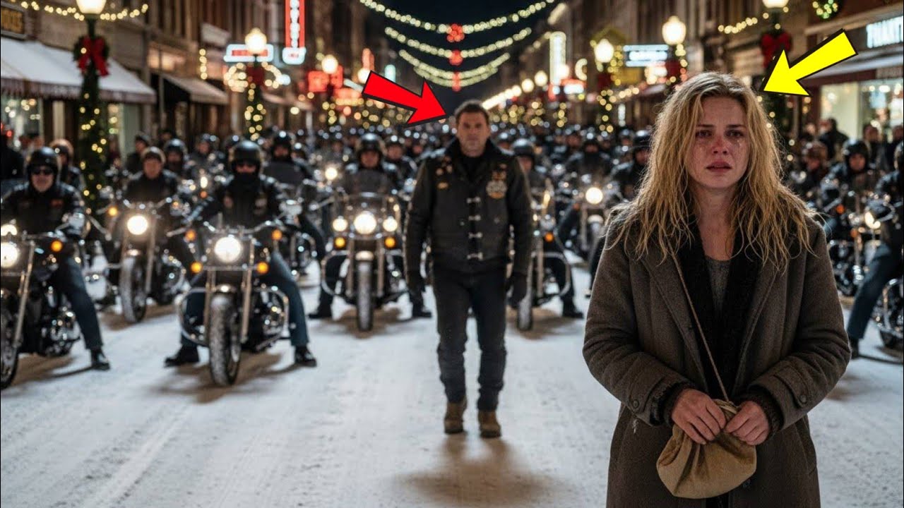 Poor Woman Was Robbed on Christmas Eve, Minutes Later, 200 Bikers ...