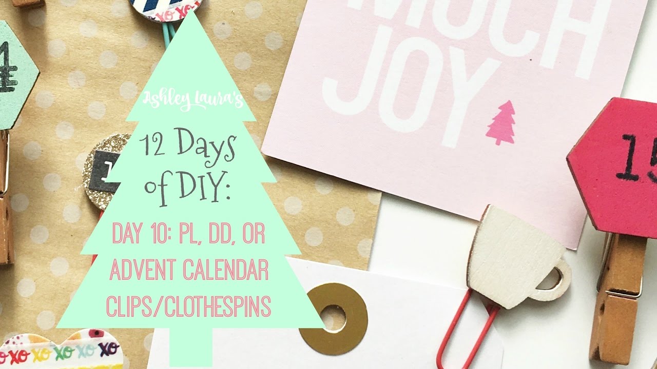 12 Days of DIY: Multi-purpose clips and clothespins! - YouTube