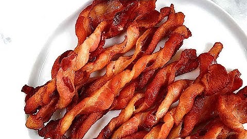 Air fryer Twisted Bacon (Bacon Twists)