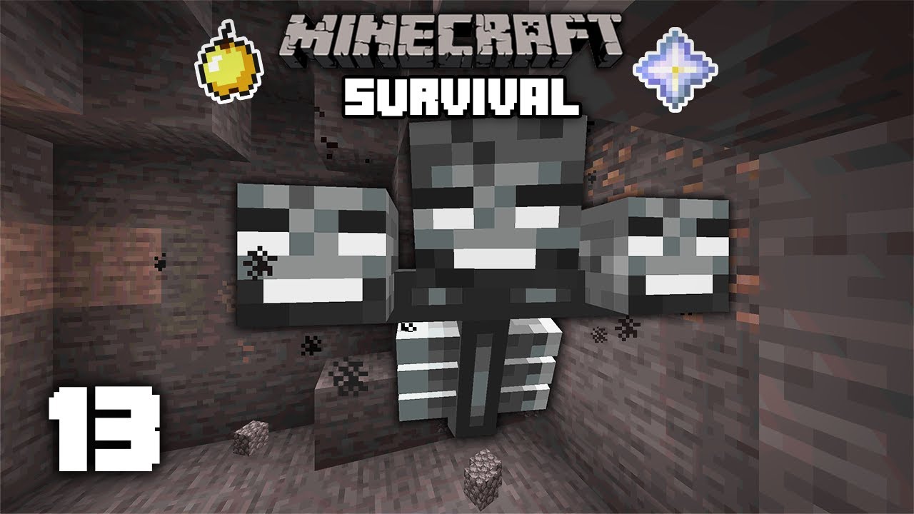 Minecraft Best way to Fight The Wither! 1.16 Survival Let's play Ep 13 YouTube