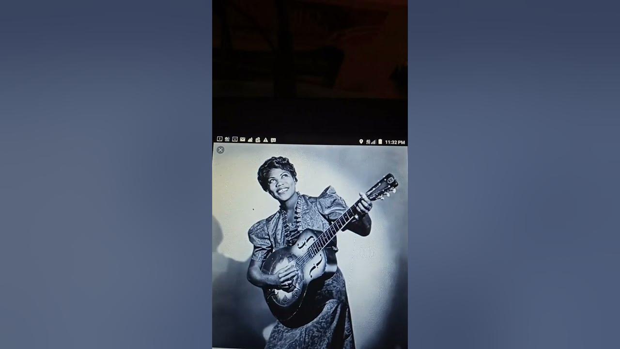 #Sister Rosetta tharpe respect and Rip  one of the greatest artists ever, singer songwritermusician