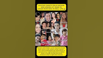 Thumbnail of SHOCKS! GANITO PALA KADAMI ANG ASAWA AT ANAK NI  CESAR MONTANO IN REAL LIFE 😱  #viralvideo