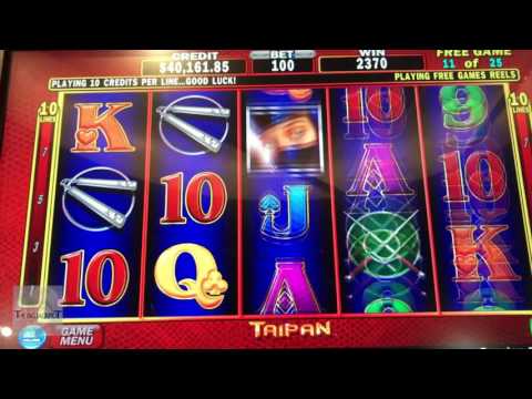 $5,040 Jackpot! | 25 FREE Games | Taipan Game | The Cosmopolitan Casino | The Big Jackpot