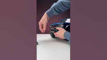 Installing winch on a TRX4 Bronco by Traxxas. #remotecontrol car in 1/10 scale #rcoffroad #rccar