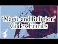 {Codex Collection- DAO} All 'Magic and Religion' Entries