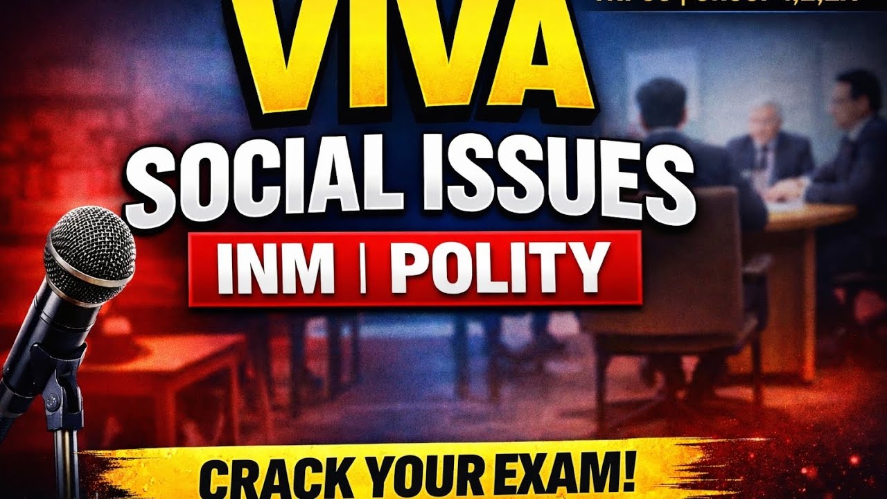 Viva social issues, inm, polity #tnpsc #tnpschacker #viva #group2amains 