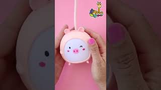 Unboxing Cute Pig Lamp - USB Rechargeable | aPasos Crafts DIY