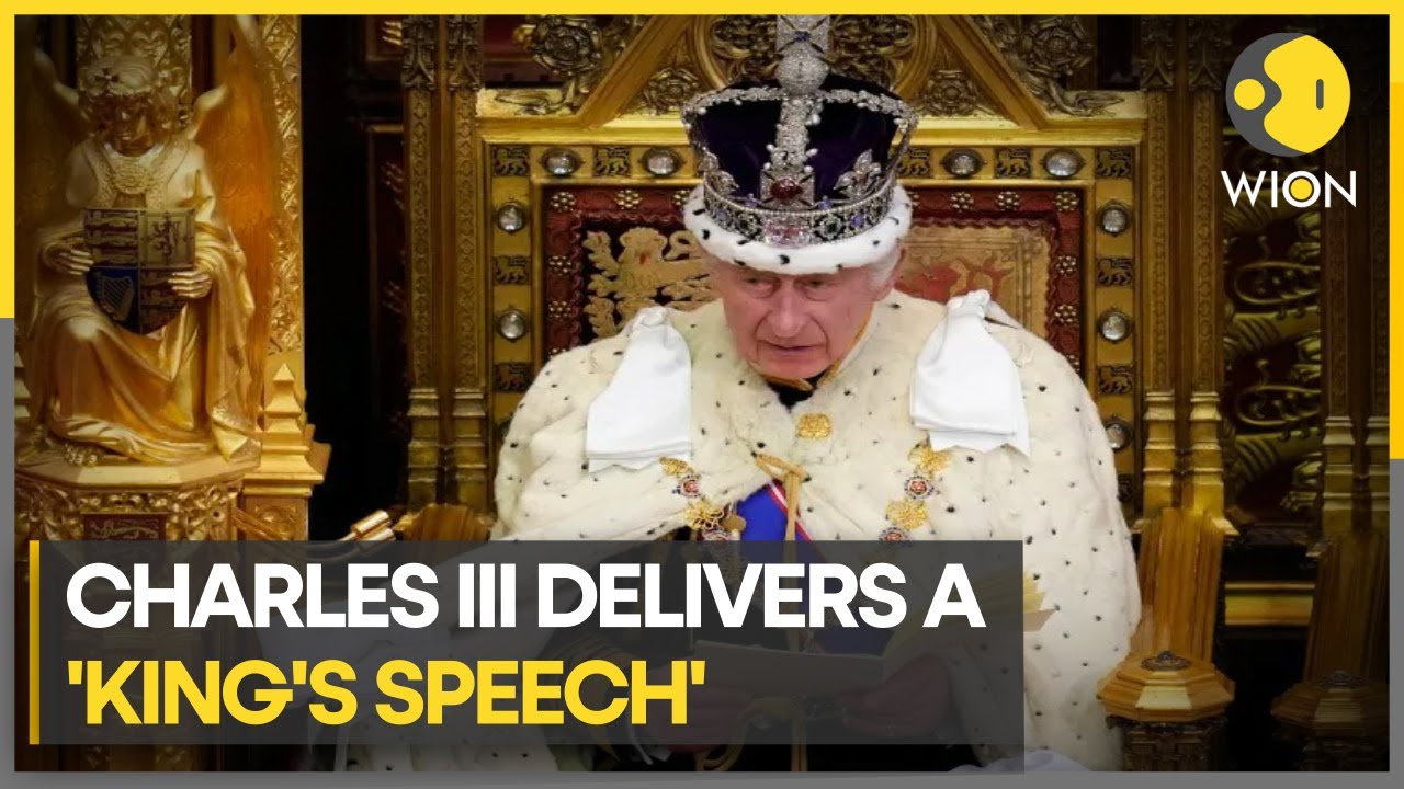 UK Charles III gives 1st speech as King in Houses of Parliament