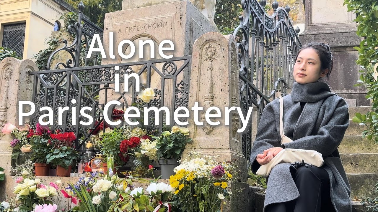 Alone in Paris | Père-Lachaise Cemetery | Cozy Dinner at Home | Daily Life in France Vlog 🇫🇷