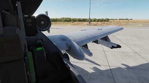 DCS World A-10C II - Cold and Dark Startup