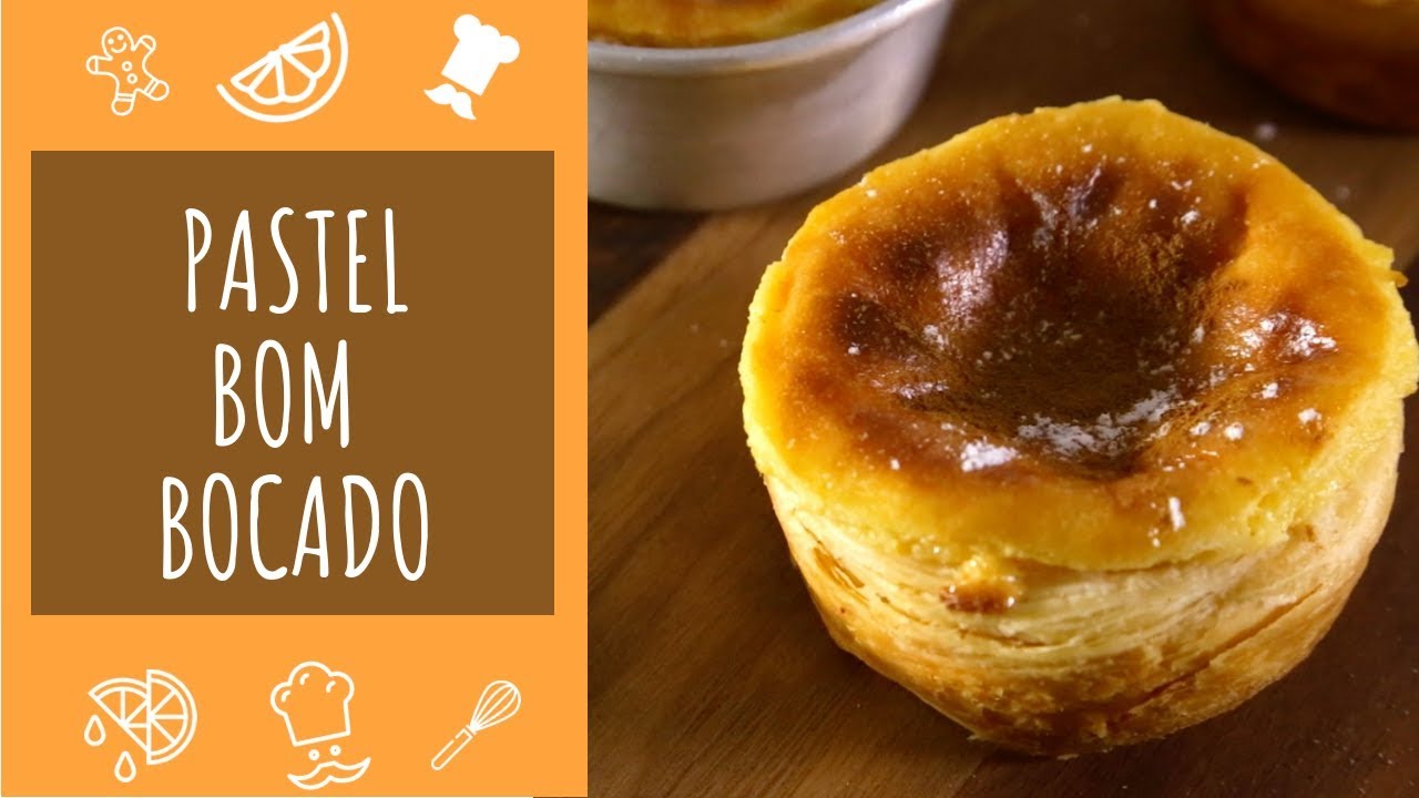 Pastel Bom Bocado (com leite condensado)