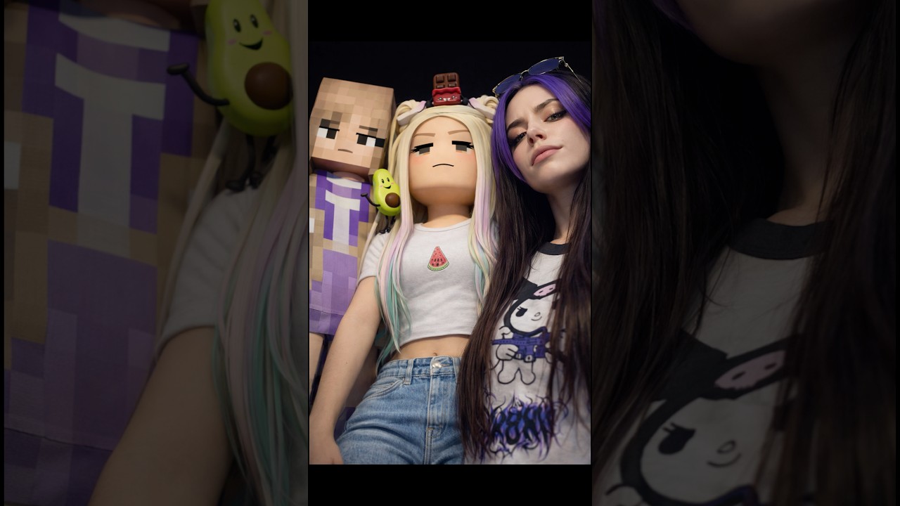 YO vs MIS AVATARES de Roblox y Minecraft