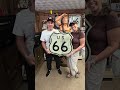From Brazil to Route 66 Travelers from all Over the World come to see the Mother Road