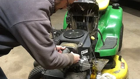 John Deere X300 series - Engine Maintenance with John Deere Home Maintenance Kit