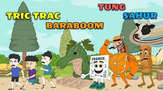 Brainrot Animation Tric Trac Barabum Ganganzelli Examen Trulala Tung Tung Sahur Pinoy Animation