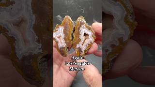 Agate, Los Nogales Mexico. #crystals #lapidary #shorts