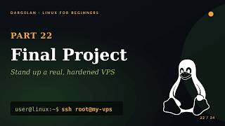 Linux for Beginners #22 — Final Project | Stand Up a Real, Hardened VPS End to End Net Worth
